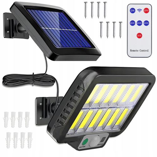  DDK Straßenlaterne 100 W 1400 lm solarbetrieben