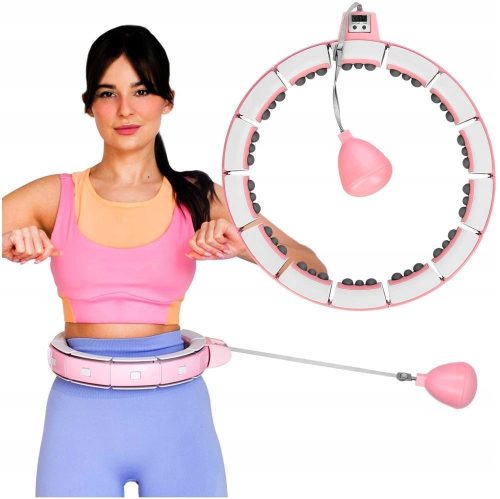 Hula Hoop mit HMS-Noppen, 35 cm, rosa