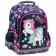 Schulrucksack für Mädchen mit Einhornmotiv von Derform – Zwei geräumige Hauptfächer
