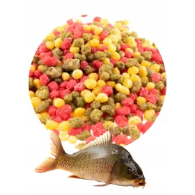  Mix Pellets Lazur Granulat 80 l, dreifarbig