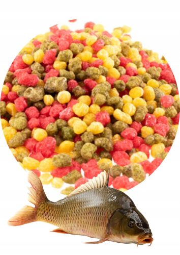  Mix Pellets Lazur Granulat 80 l, dreifarbig