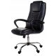  Giosedio FBS004 Gaming-Stuhl, schwarzes Öko-Leder