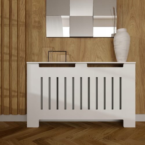 Heizkörperabdeckung Heizkörperabdeckung, MDF-Platte, 85 x 60 cm, weiß
