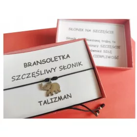  HAPPY ELEPHANT Armband TALISMAN 144R