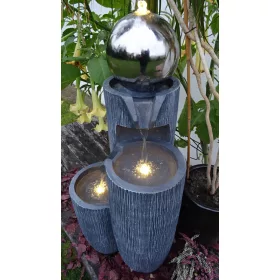  Gartenbrunnen „Ida“ Höhe 109 cm! - LED-Beleuchtung