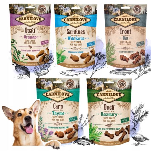  Carnilove Snack Mix Hundesnacks 5 x 200g