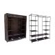  Gockowiak G.VITTO KAJA MAX BRĄ Kleiderschrank 150 x 175 x 45 cm Brauntöne