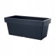  Prosperplast Blumentopf 99 cm x 39 x 41 cm, Kunststoff in Grau- und Silbertönen