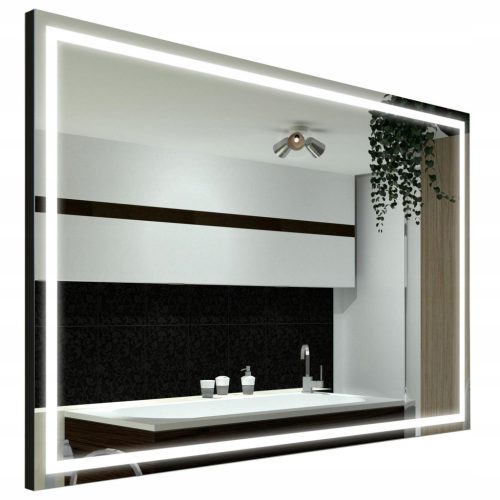  LED Spiegel mit Gehäuse Atlanta 100x70 cm