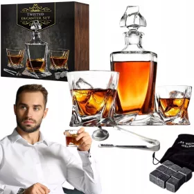  WHISKY SET IN A BOX Geburtstagsgeschenk 18-99
