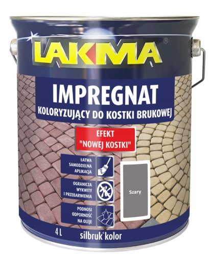 SILBRUK-IMPRÄGNAT FÜR PFLASTER, grau 4L