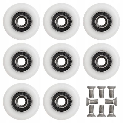 Inea RZ0103Z Duschkabinenrollen 23 mm 8 Stk.