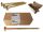 Zimmermannsschrauben WCT-08140 8x140 mm 50 Stück