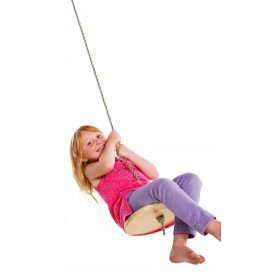 Runde Affenschaukel aus Holz für Kinder