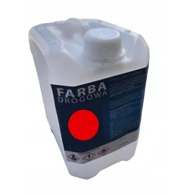 Rote Straßenfarbe 15 kg für Betonböden