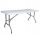Tisch für Garten und Terrasse - GardenLine Touristentisch 61 x 122 x 74 cm weiß
