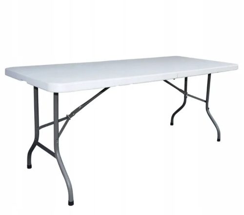 Tisch für Garten und Terrasse - GardenLine Touristentisch 61 x 122 x 74 cm weiß