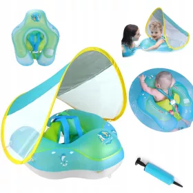 SCHWIMMRAD FÜR BABYS UND KINDER MIT VISIER