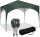  GARTENPAVILLON UV 50+ Pop-Up PE grün 3x3x2,5
