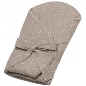  INFANTILO-KORB, VERSTÄRKTE MUSSELIN-PUNKTE