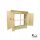 FENSTER FÜR EIN KINDERHAUS 60x60 DUMMY-FENSTER