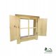 FENSTER FÜR EIN KINDERHAUS 60x60 DUMMY-FENSTER