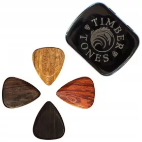  Timber Tones-Set E-Gitarren-Picks