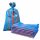 Bergis Polypropylenbeutel 105 x 65 cm blau, 50 Stück