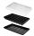  JRK Blumentopf 52,5 cm x 31,5 x 5,5 cm, schwarzer Kunststoff
