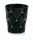  Polnix Blumentopf 13 cm x 13 x 15 cm Durchmesser 13 cm Keramik schwarz