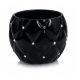  Polnix Blumentopf 14 cm x 14 x 13 cm Durchmesser 14 cm Keramik schwarz