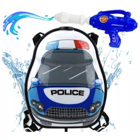   Wasserpistole POLIZEI SMINGUS DYNGUS PISTOLE MIT RUCKSACK POLIZEI
