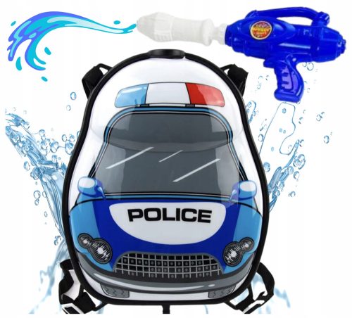 Wasserpistole POLIZEI SMINGUS DYNGUS PISTOLE MIT RUCKSACK POLIZEI