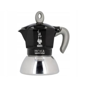  Bialetti Moka Induktionskaffeemaschine 100 ml 2 Tassen