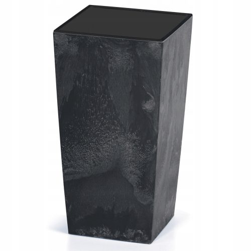 Töpfe und Pflanzgefäße für den Außenbereich und den Garten Deuba Blumentopf 32,5 cm x 32,5 x 61 cm Durchmesser 32,5 cm Kunststoff Graphit