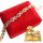  Goldfarbenes Stahlarmband mit griechischem Muster als Geschenk