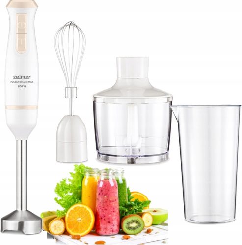  Zelmer Stabmixer Stabmixer-Set Zelmer 70105598P 800W weiß 800 W weiß
