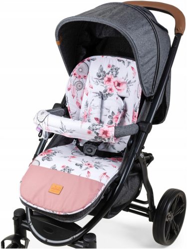  Doppelseitige Kinderwageneinlage – Sommertraum