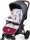  Doppelseitiger Kinderwageneinsatz – Royal Rose
