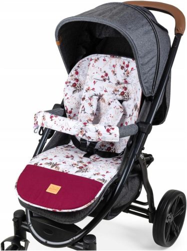 Doppelseitiger Kinderwageneinsatz – Royal Rose