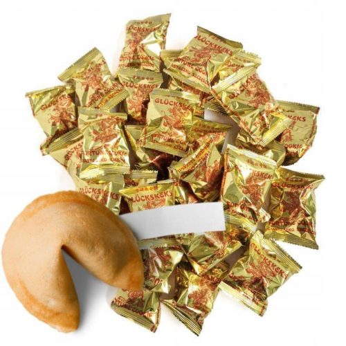 Chinesische Glückskekse – 50 Stück Packung
