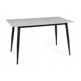  Rechteckiger Tisch Signal Tables 130 x 70 x 76 cm schwarz