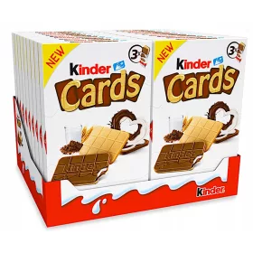   Kinder Cards von Ferrero - Knusprige Waffeln mit Vanille-Schokoladen-Creme