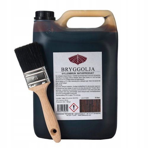Schwedisches Teeröl für Holz Bryggolja 5 l
