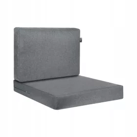    Kissen für Aluminiummöbel | Rattan | 55x60+55x40| dick | Wasserdicht