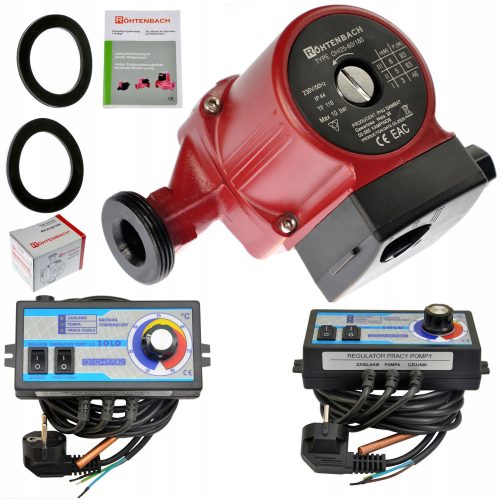 KOM-STER 60 Rohtenbach-Pumpe + SOLO-Regler