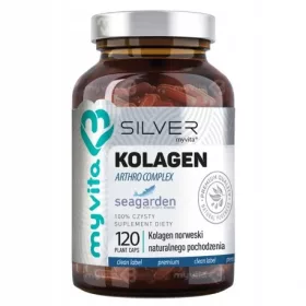   Arthro Silver MyVita – Premium Kolagen Kapseln mit Glukosamin, Hyaluronsäure und Vitamin C