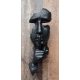 Dekorative Figuren und Skulpturen für zu Hause Skulptur -Stille.Hängend.H-42cm. Schwarze Farbe
