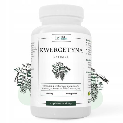 KWERCETYNA 400mg aus Japanischem Schnurbaum - 60 Vcaps Kapseln von Hela Pharm®