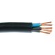 Rundes Elektrokabel, flexibel (Seil) OWY Ełktrim 5 x 1,5